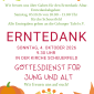 Erntedank